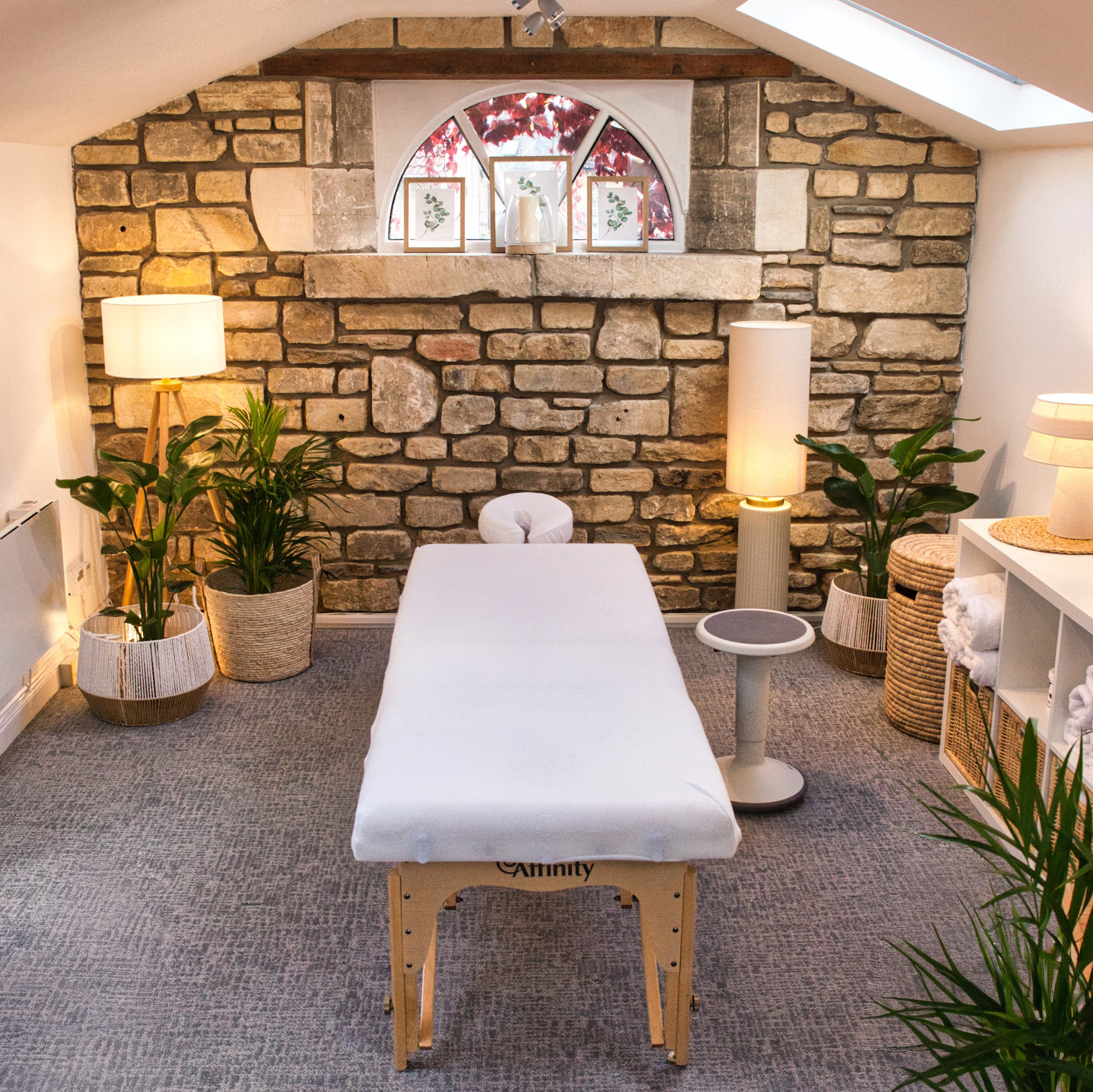 The Loft treatment space interior